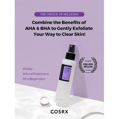 COSRX – AHA/BHA Clarifying Treatment Toner – 150ml – Image 3