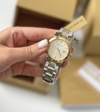 Montre Burberry HERITAGE DUAL TONE SWISS MADE Pour Femme, BU9115 – Image 3
