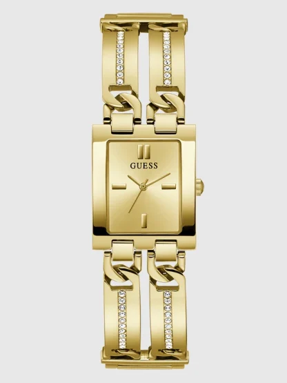 GUESS Ladies Gold Tone Analog Watch, GW0668L2