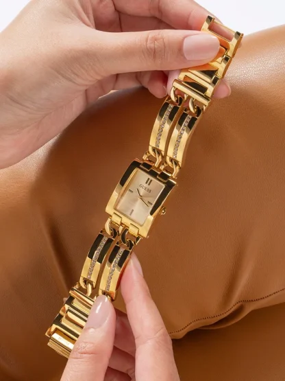GUESS Ladies Gold Tone Analog Watch, GW0668L2 – Image 8