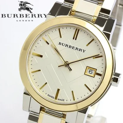 Montre Burberry HERITAGE DUAL TONE SWISS MADE Pour Femme, BU9115 – Image 2